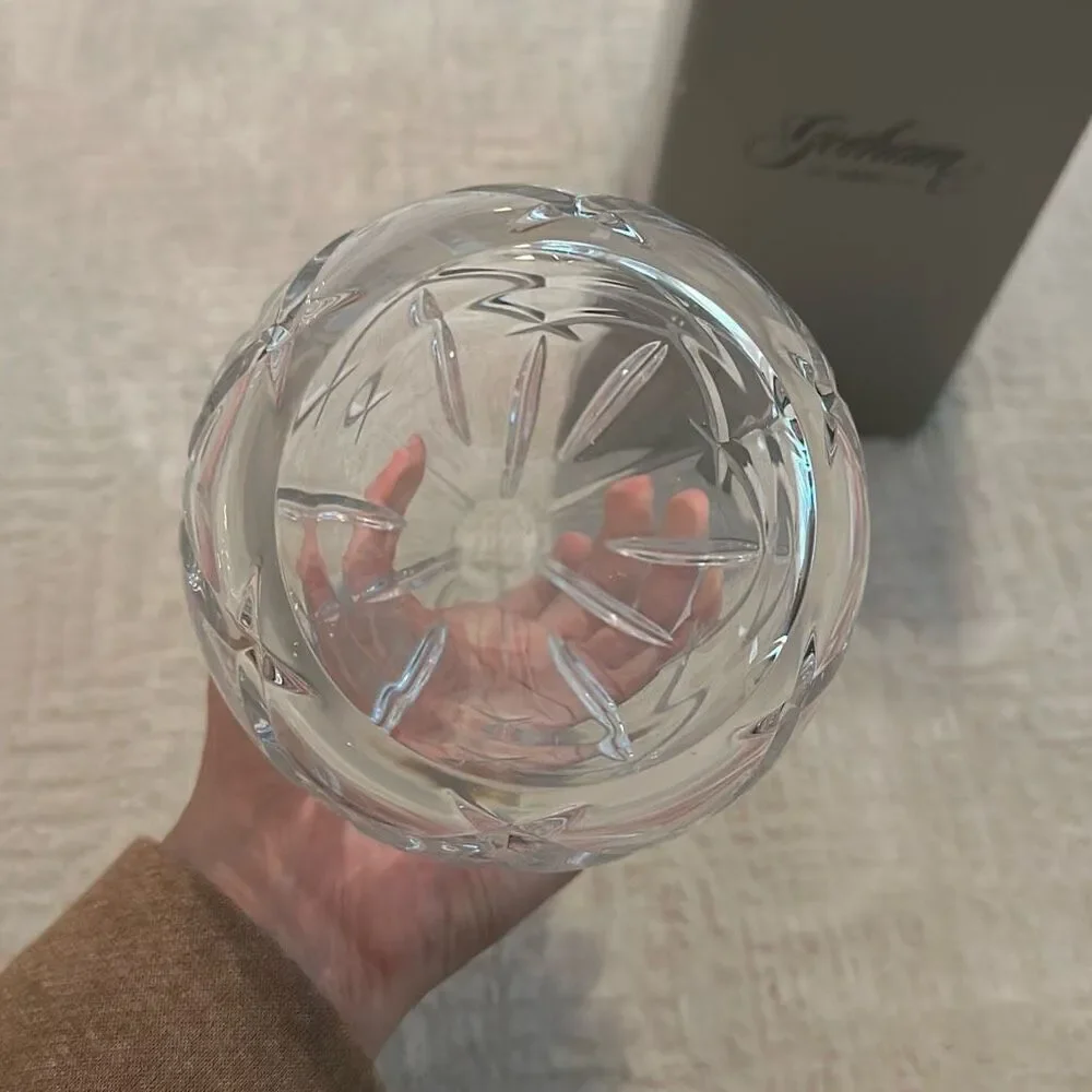 Gorham crystal vase